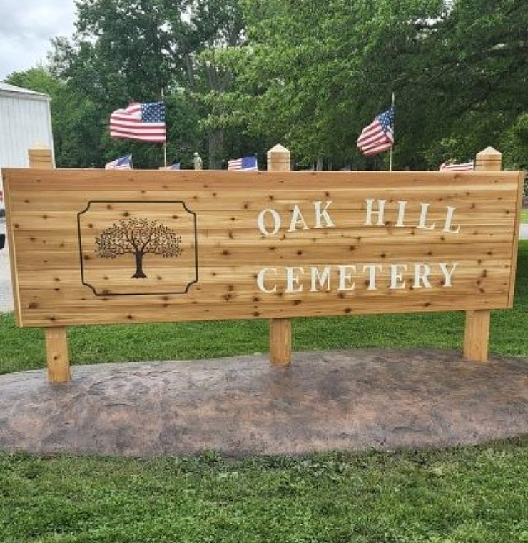 2022 New Cemetery Sign